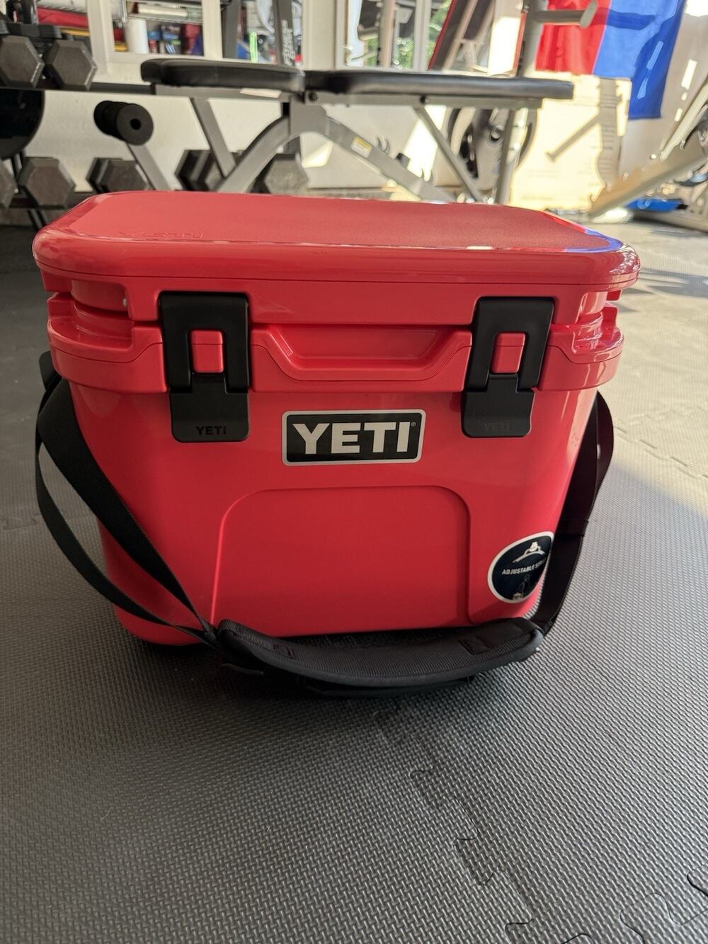 YETI Roadie 15 Hard Cooler Bimini Pink Shoulder Strap Portable